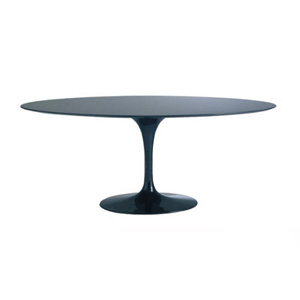 Oval Tulip Dining Table - H 28