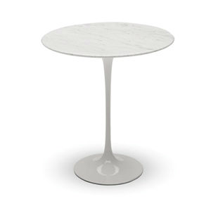 Oval Tulip Side Table - H 20